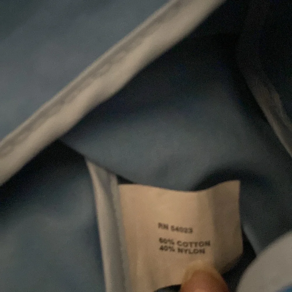 Gap Women’s Pastel Baby Blue Trench Coat Preppy Prep Casual
